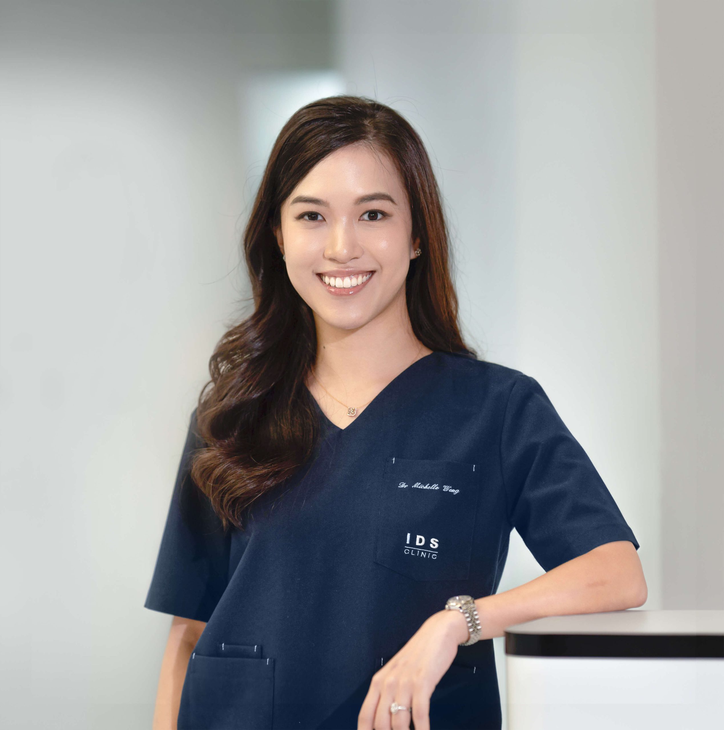 Portrait of Dr Michelle at IDS Clinic Singapore