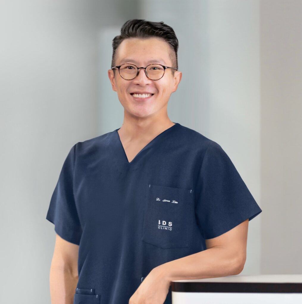 Portrait of Dr Sean Lim at IDS Clinic Singapore