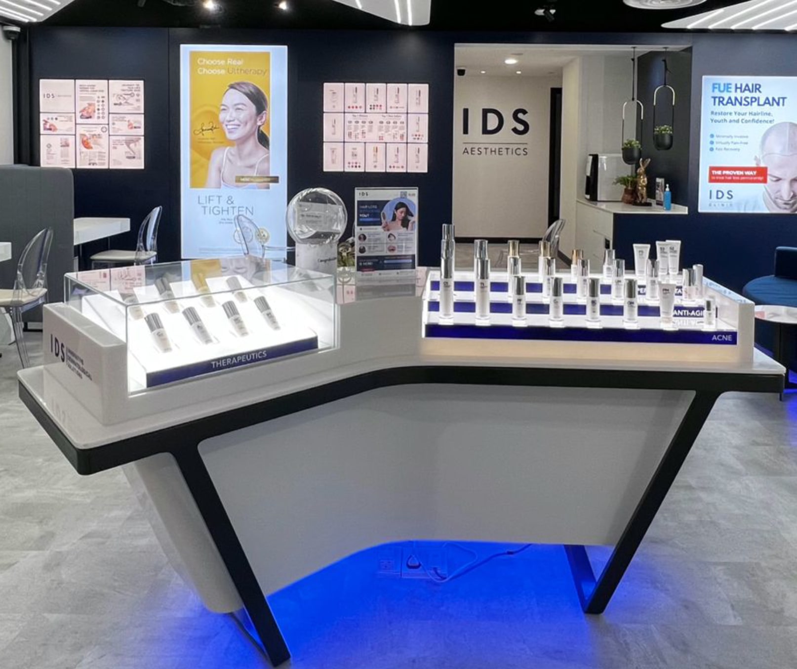 Clinic interior environment at IDS Clinic Singapore