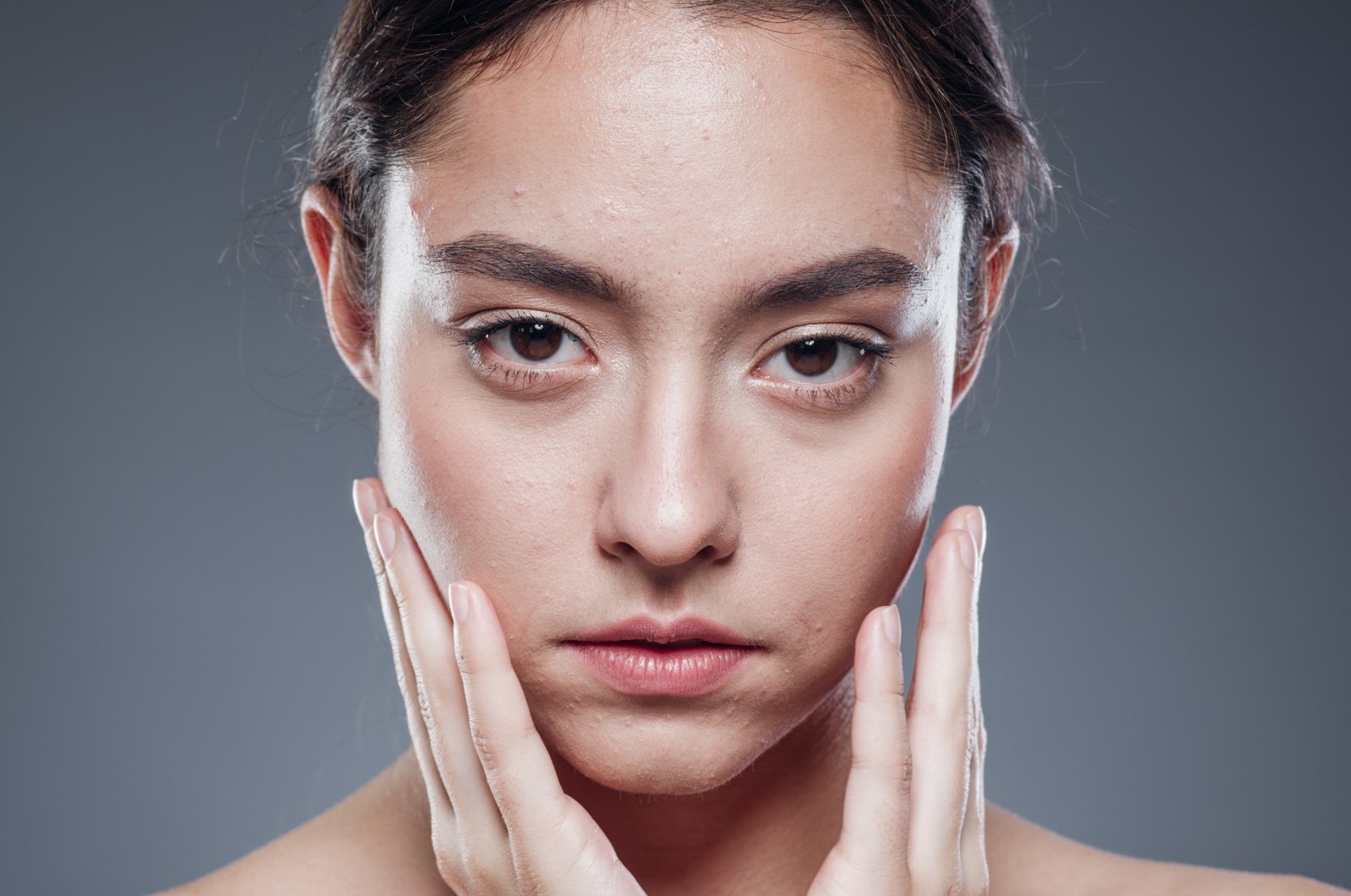 Educational image illustrating dull skin rejuvenation concept