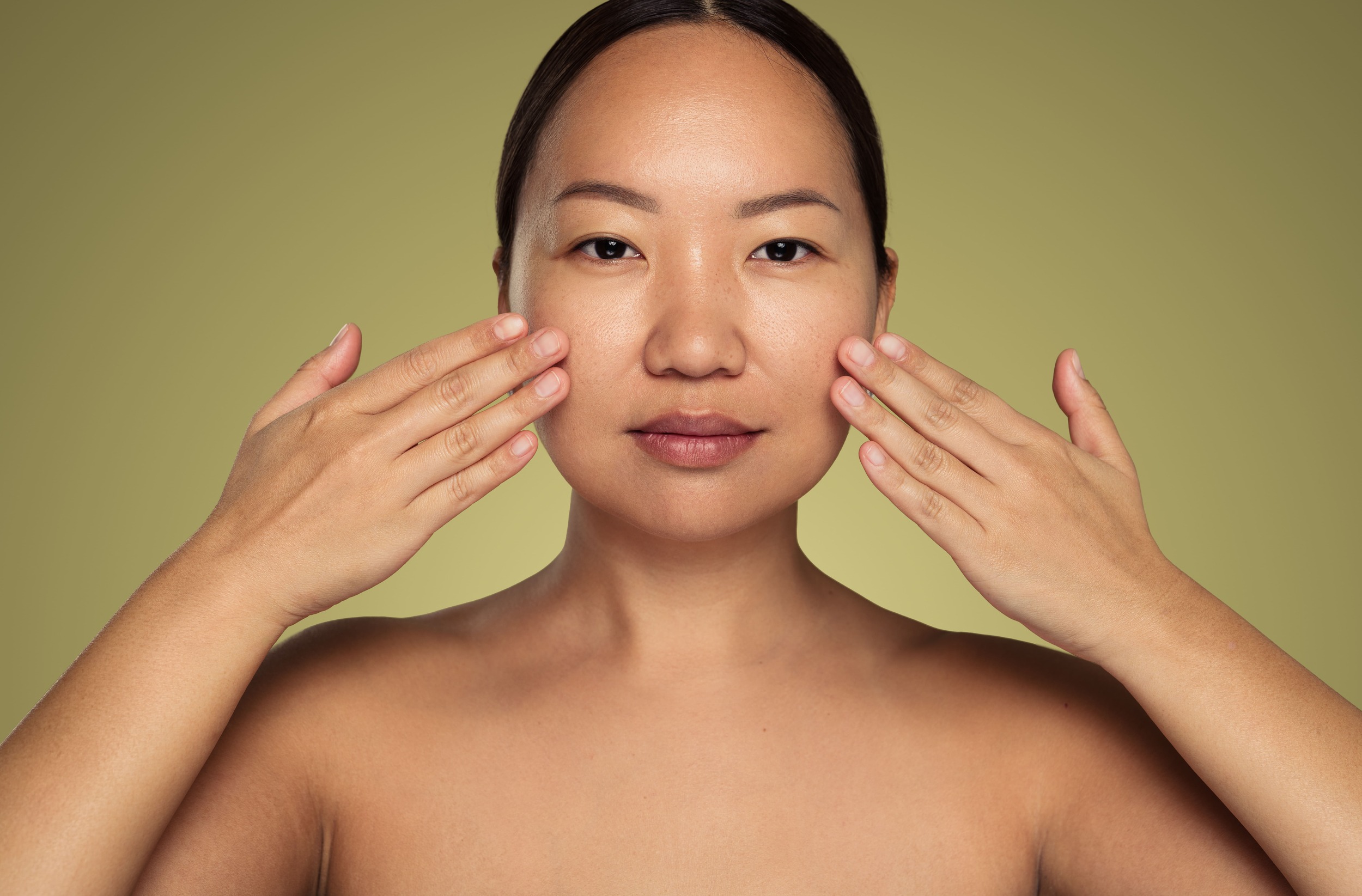 Educational visual showing general indications for skin booster treatments